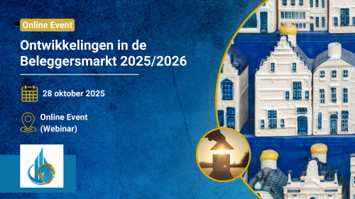 Societeit vastgoed - webinar - Ontwikkelingen in de Beleggersmarkt 2025/2026