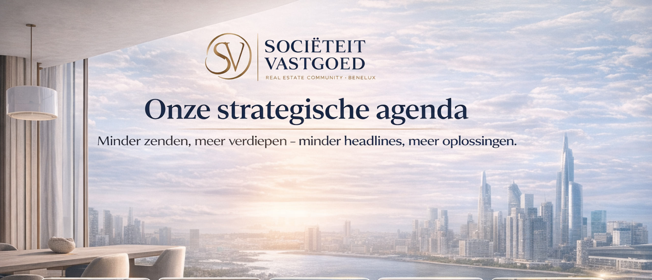 societeit vastgoed agenda 2026