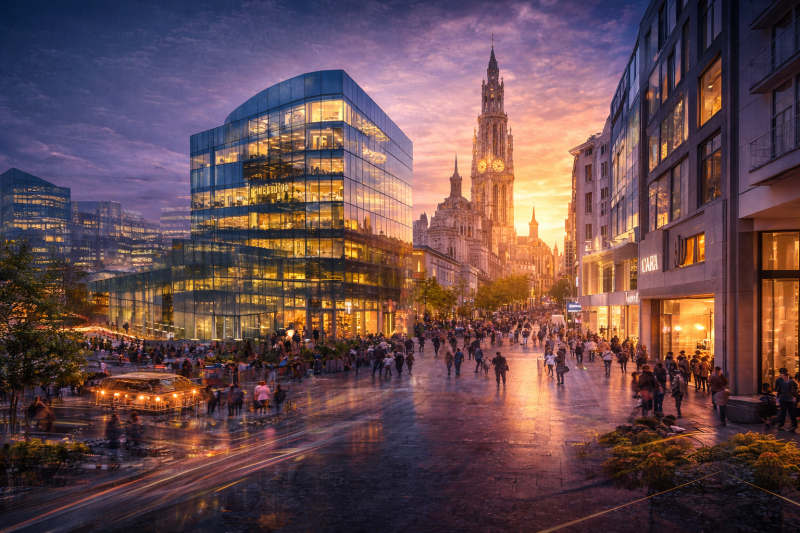 Antwerpen en societeit vastgoed