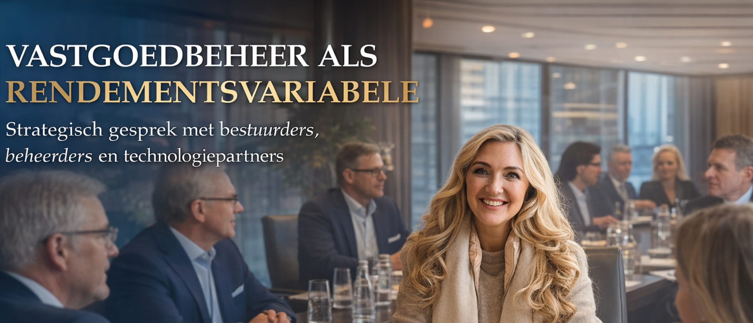 Rendement begint bij vastgoedbeheer