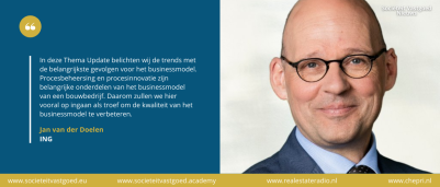 Thema update Building & Construction - Veranderende businessmodellen Maart 2021 - Procesinnovatie als troef