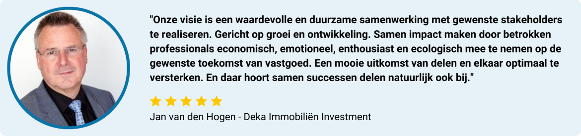 Jan van den Hogen - Deka Immobiliën Investment
