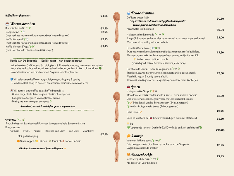 Lunch of koffiestop aan het water tijdens je wandeling, fietstocht of motorroute
