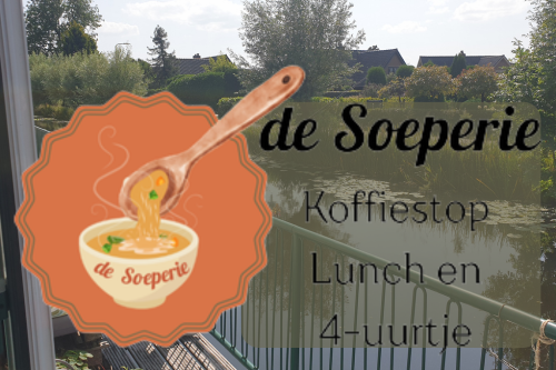 Lunch of koffiestop aan het water tijdens je wandeling, fietstocht of motorroute