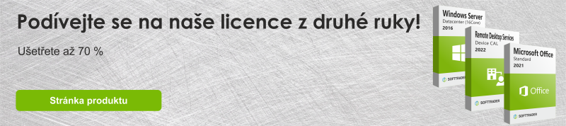 Podivejte se na nase licence z druhe ruky banner