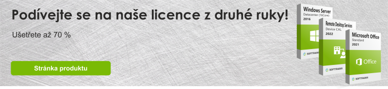 Podivejte se na nase licence z druhe ruky banner