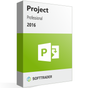 krabice produktu Microsoft Project 2016 Professional