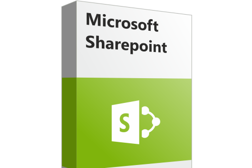 krabice produktu SharePoint