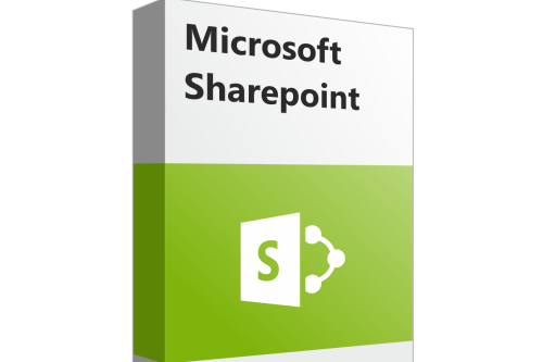 krabice produktu SharePoint