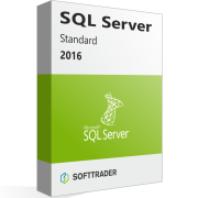 krabice produktu Microsoft SQL Server 2016 Standard