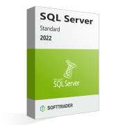 krabice výrobku Microsoft SQL Server Standard 2022