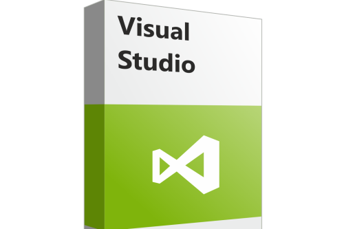 krabice produktu Microsoft Visual Studio