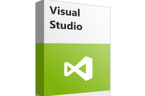 Imagen de categoría de la caja de producto de Visual Studio