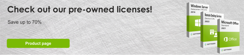 Check out our pre-owned software Banner