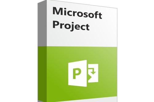 Boîte de produit Microsoft Project