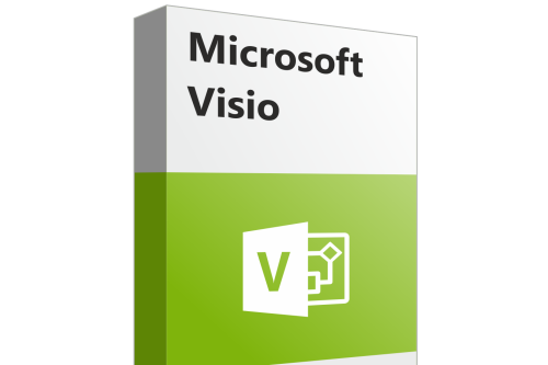 Boîte de produit Microsoft Visio