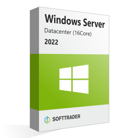 Boîte de produit Windows Server 2022 Datacenter (16Core)