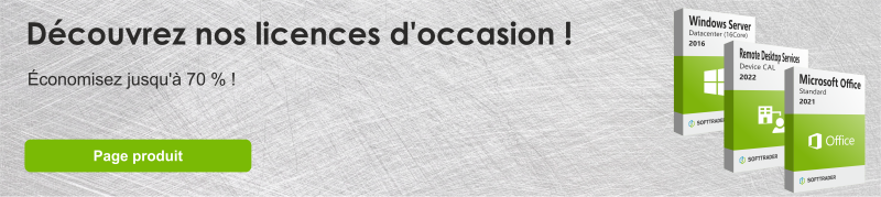 Découvrez nos licences d'occasion banner