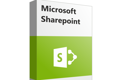 Scatola del prodotto microsoft sharepoint