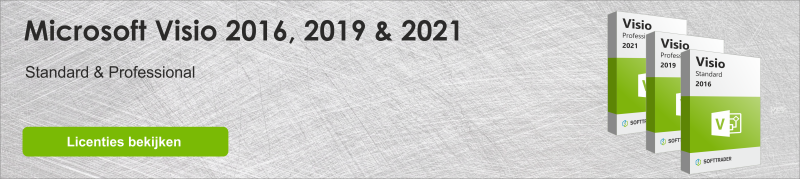 Softtrader Banner Microsoft Visio 2016, 2019 & 2021