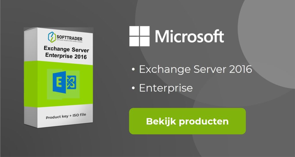 exchange server 2016 enterprise kopen