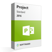 pudełko z produktem Microsoft Project 2016 Standard