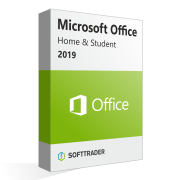 Caixa de produtos Microsoft Office Home & Student 2019