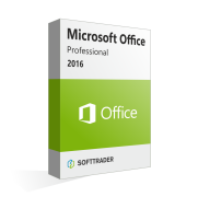 Caixa de produtos Microsoft Office Professional 2016