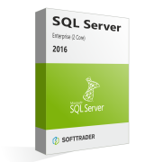 caixa de produtos Microsoft SQL Server Enterprise 2016 (2Core)