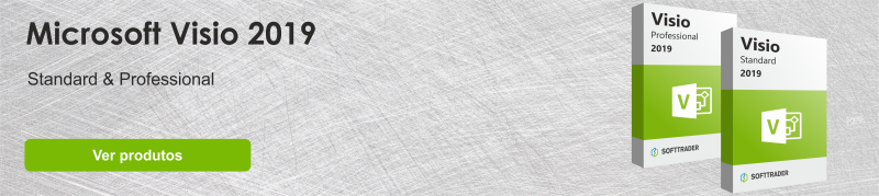 Microsoft Visio 2019 banner do blogue