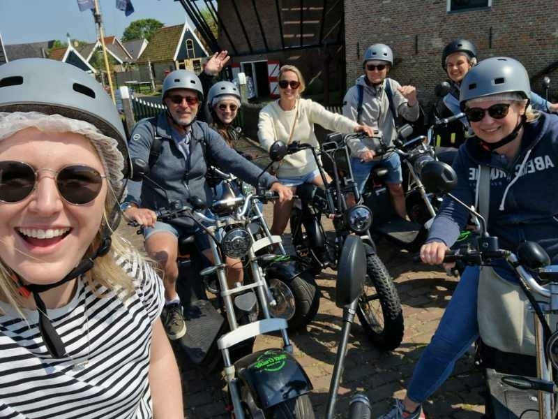familie dag met e-choppers over texel