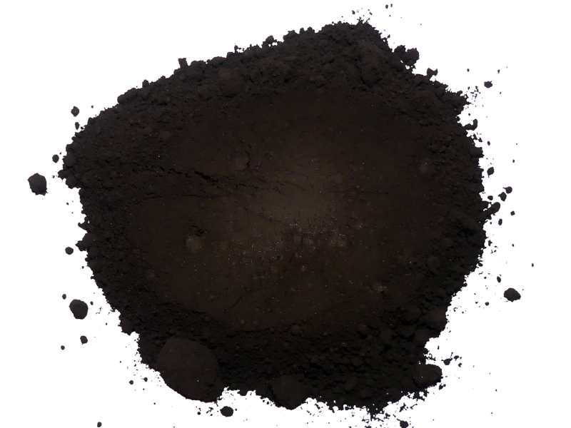 Powder pigment black