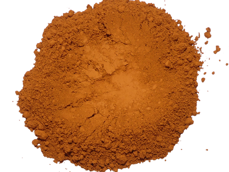 Powder pigment cement orange