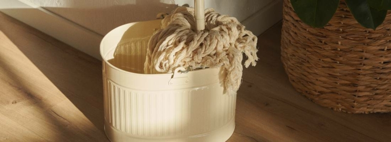 huis schoonmaken schone vloer