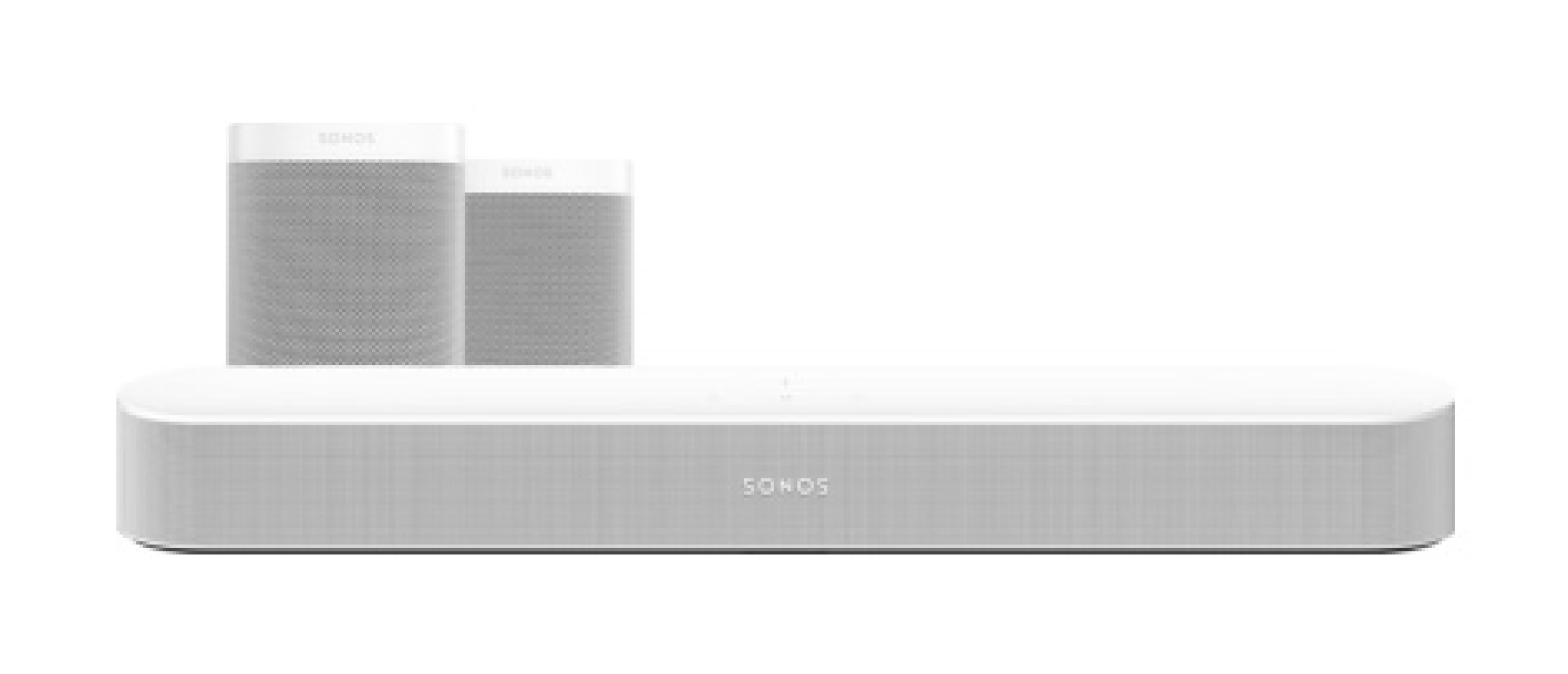 Sonos Beam gen2 + Sonos One SL 2台セット Sonos Beam Gen2 5.0 + One SL Wit (2x) kopen? | Sonos