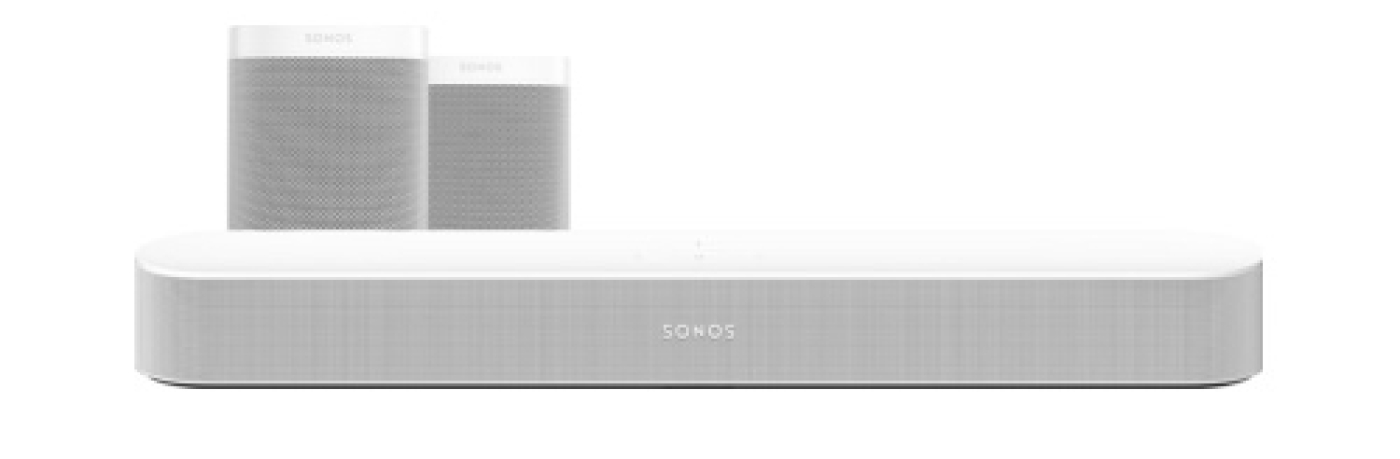 Sonos Beam Gen2 5.0 + One SL Wit (2x) kopen? | Sonos