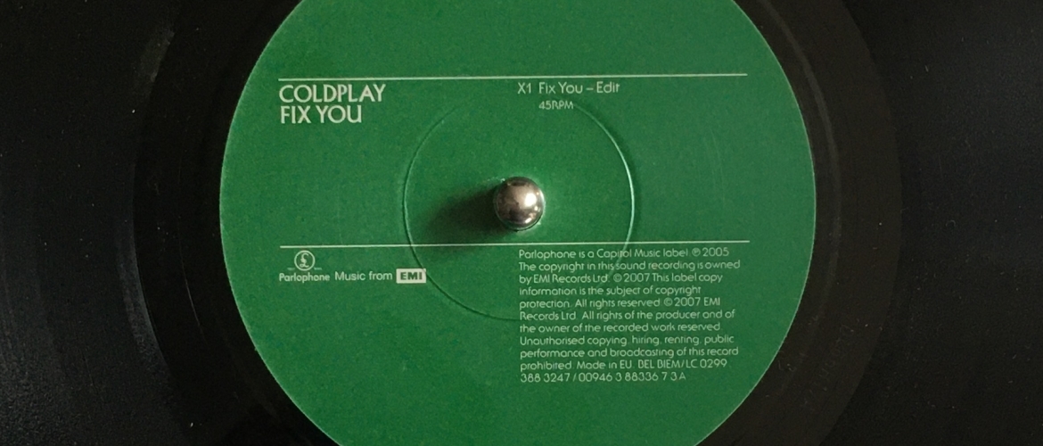 Forgotten Song Friday Coldplay met Fix You