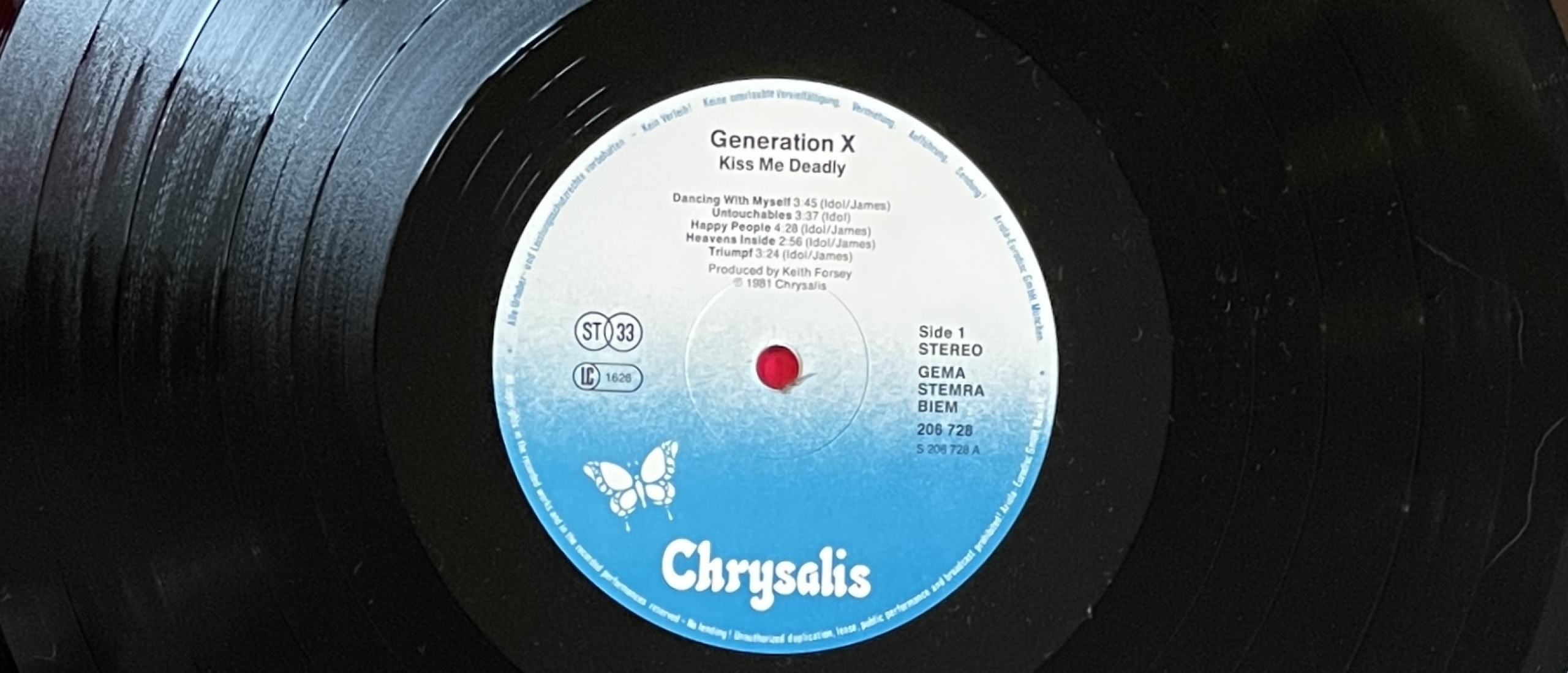 Forgotten Song Friday Generation X Dancing With Myself