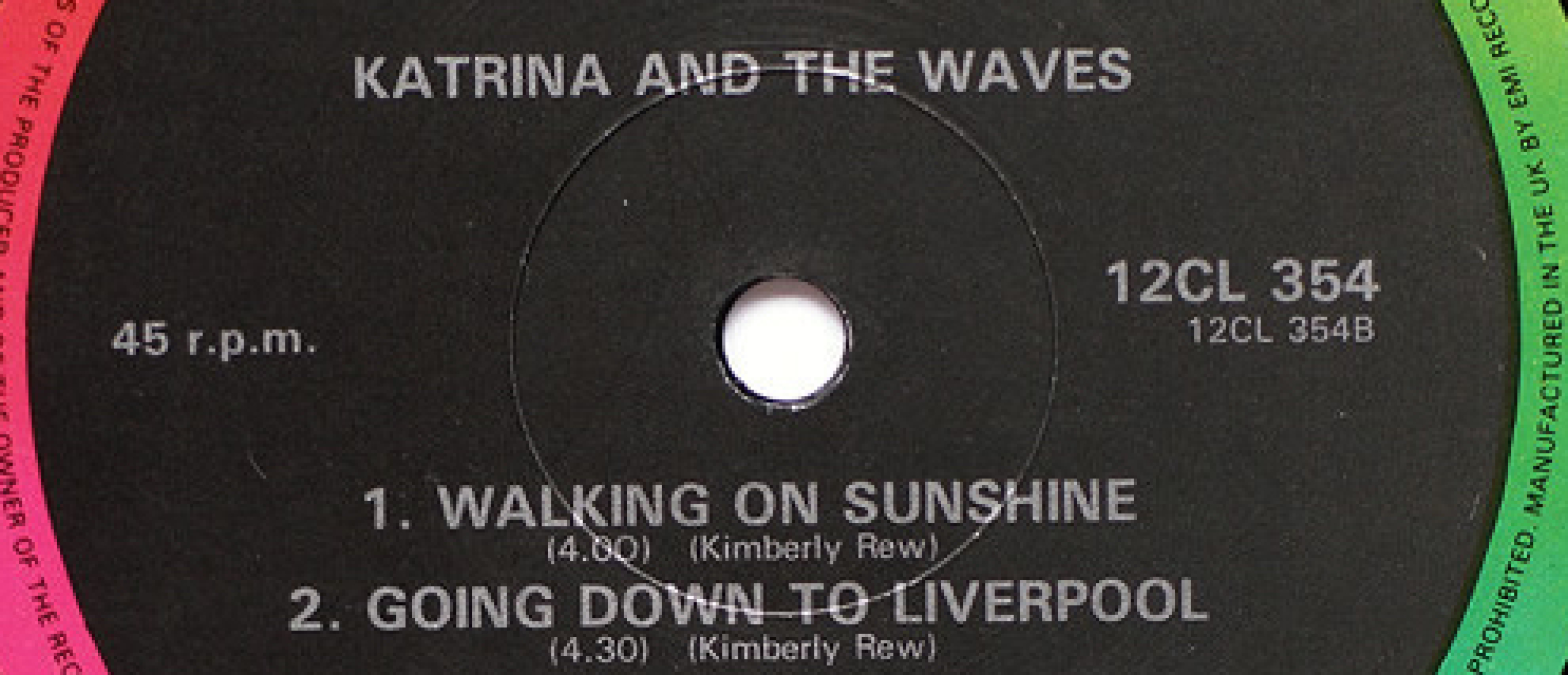 Forgotten Song Friday Katrina And The Waves Walking On Sunshine