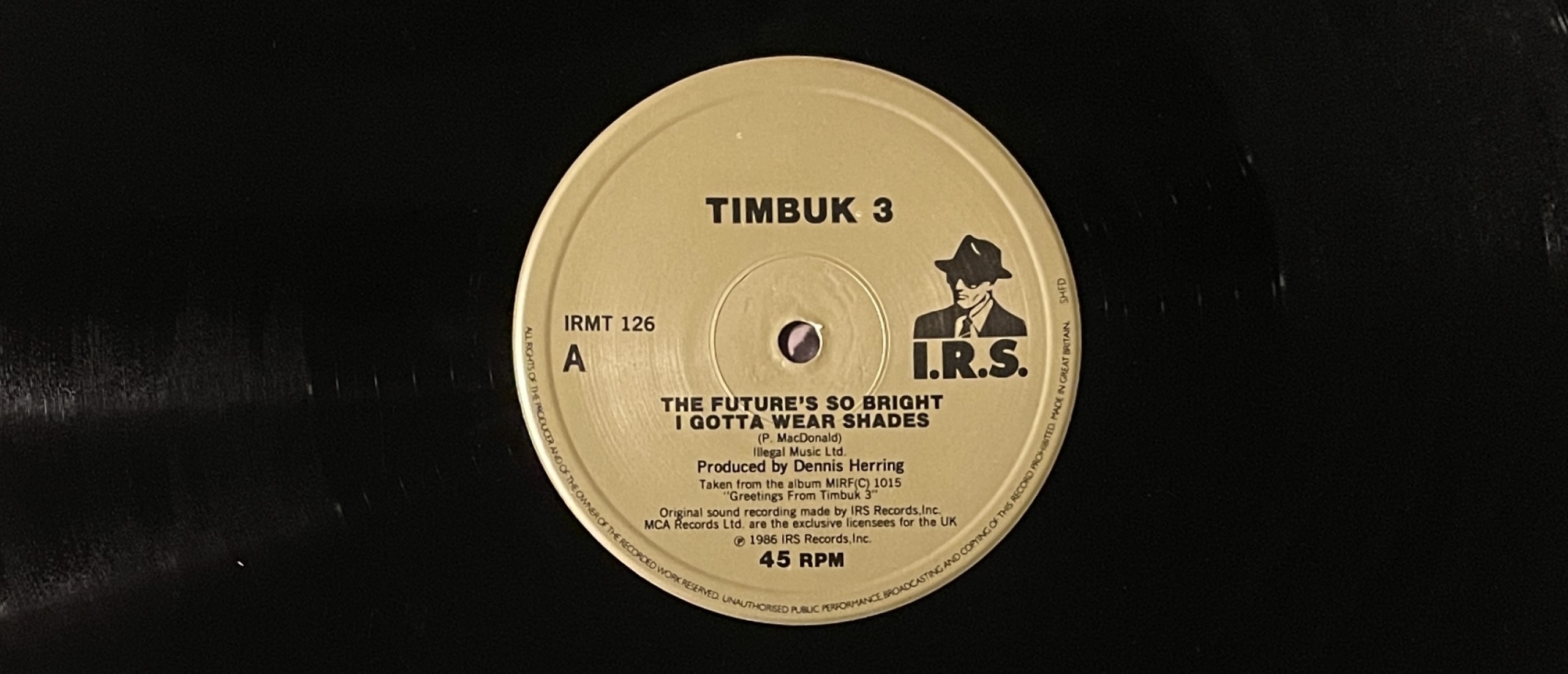 Forgotten Song Friday Timbuk3 The Future's So Bright, I Gotta Wear Shades