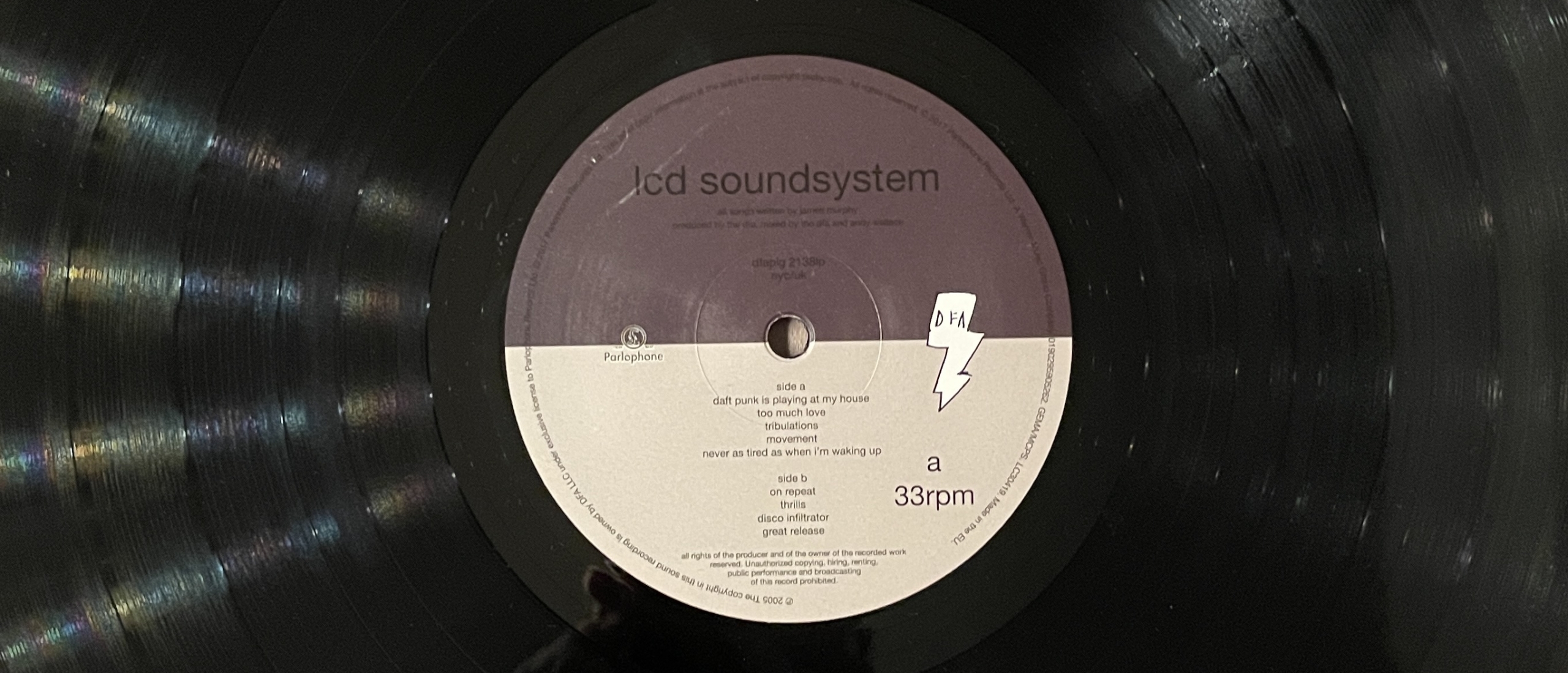 Forgotten Song Friday LCD Soundsystem met Daft Punk Is Playing At My House