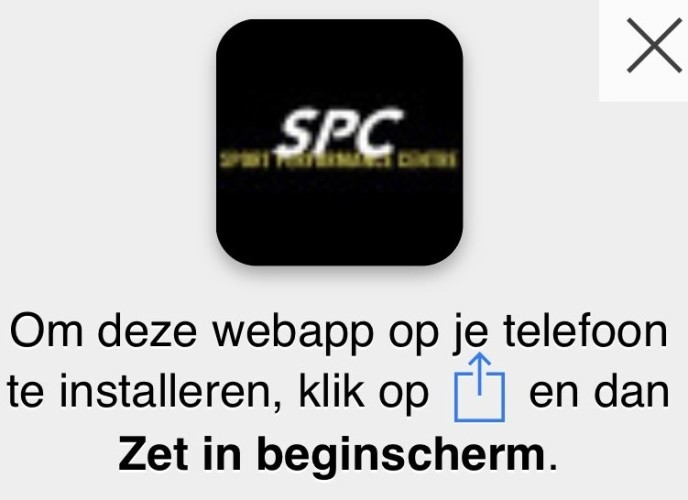 spc web app installatie 1