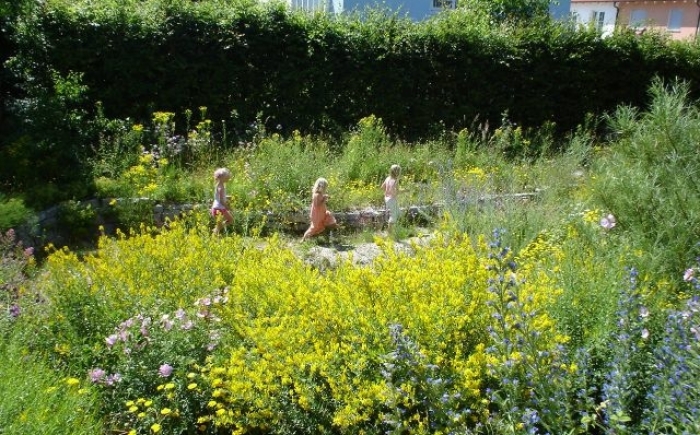 bloemrijk in speeltuin