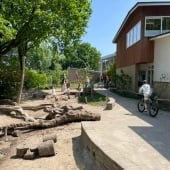 spelen met zand en water