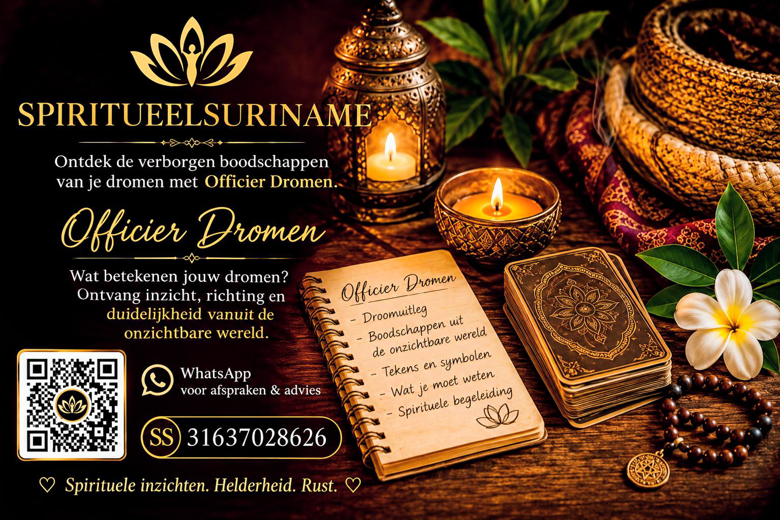 Officier winti in wit uniform met pet en sabel binnen Kromanti-familie Winti Suriname
