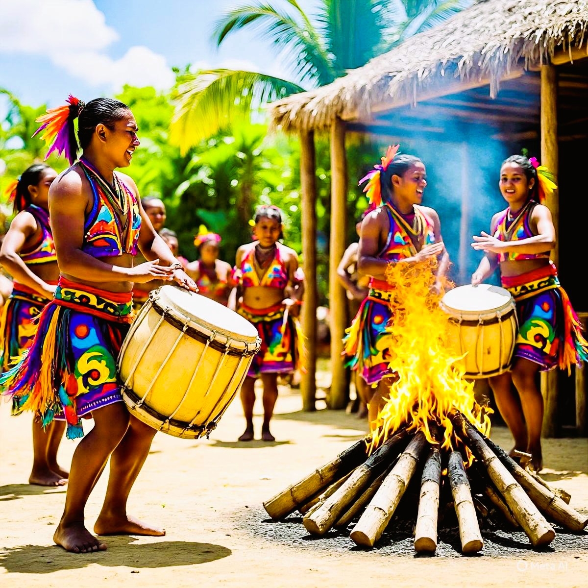 Trance tijdens dans binnen de Surinaamse traditie
