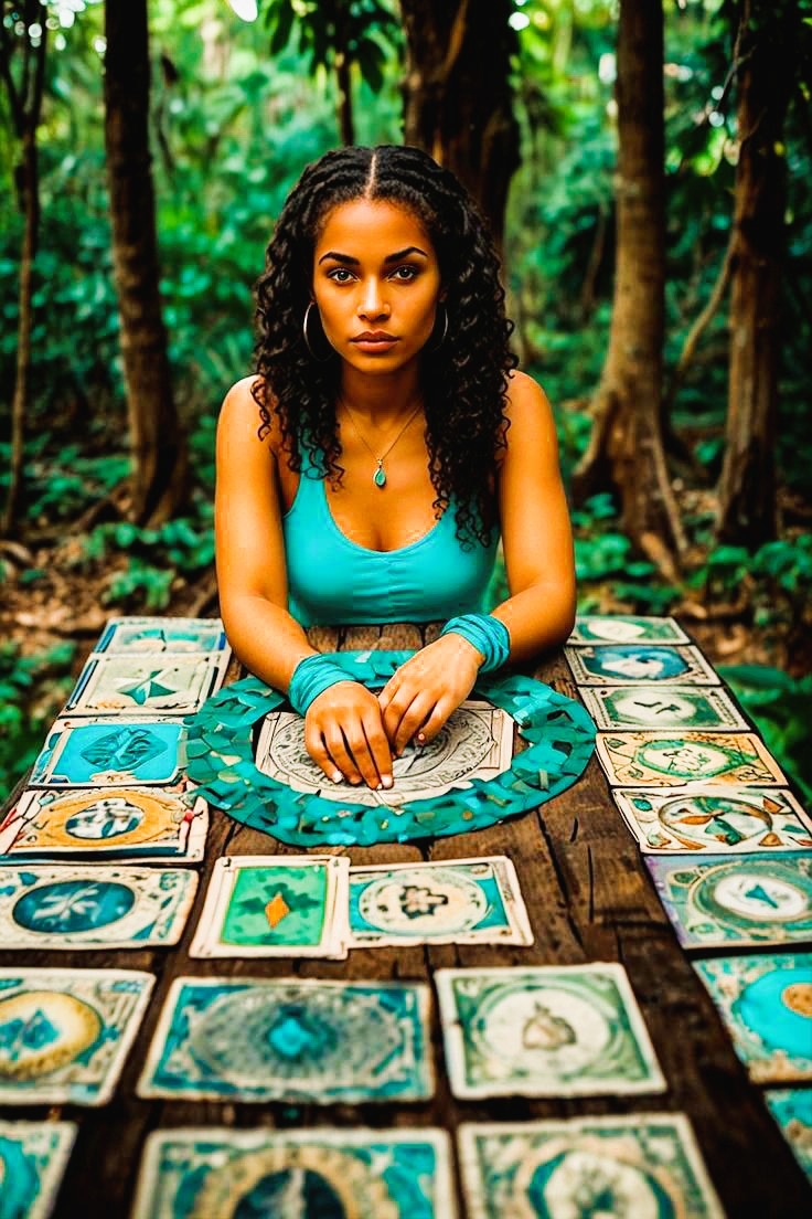 Sranang Tarot reading kaartlegging Rachida Kacimi Lyluah