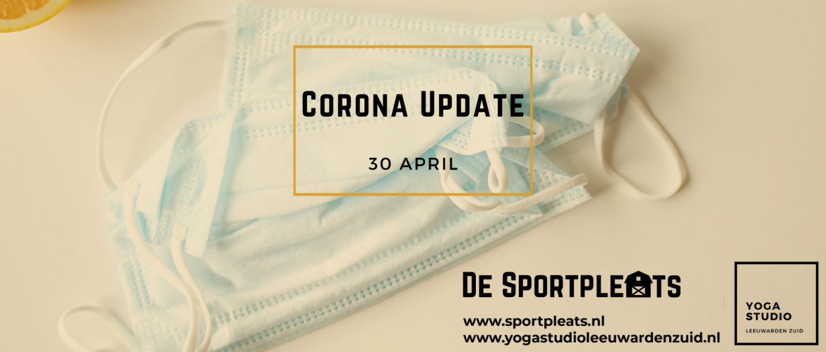 Corona update 30 april