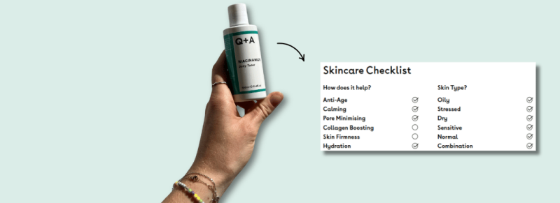 q+a skincare niacinamide