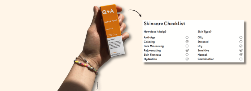 Q+A superfood olie